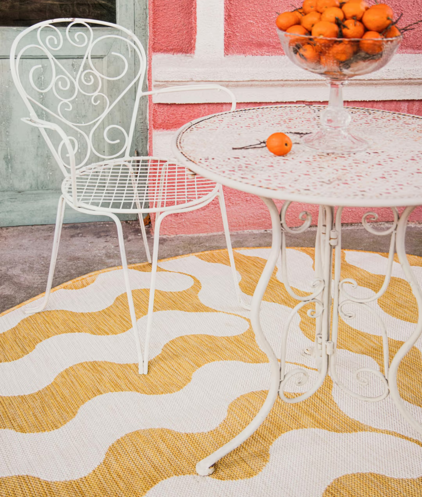 Rugvista mare yellow rug